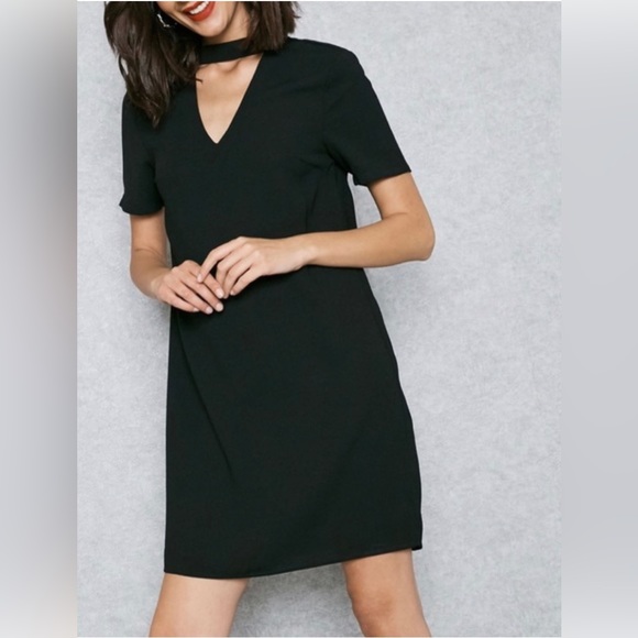 Zara Green Choker Mini Dress XL - Picture 2 of 5